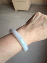 Load image into Gallery viewer, 51.8mm certified 100% natural Type A light green/yellow jadeite jade bangle AJ73-8588