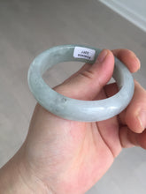 Load image into Gallery viewer, 53.4mm Certified Type A 100% Natural icy watery light green purple jadeite Jade bangle BK122-3397