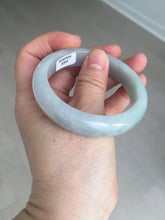 Load image into Gallery viewer, 53.4mm Certified Type A 100% Natural icy watery light green purple jadeite Jade bangle BK121-3399