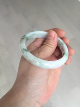 Load image into Gallery viewer, 52.2mm 100% natural certified green/purple/orange(FU LU SHOU) jadeite jade bangle Q139-7290