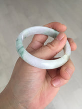 Load image into Gallery viewer, 52.2mm 100% natural certified green/purple/orange(FU LU SHOU) jadeite jade bangle Q139-7290