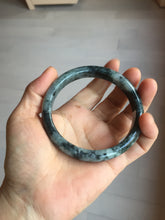 Load image into Gallery viewer, 62mm Certified Type A 100% Natural dark green red Jadeite bangle PD138-6234