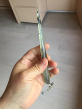 Load image into Gallery viewer, 15.5cm 100% Natural icy watery black/clear (水墨) Xiu Jade Serpentine hairpin AW28