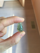 Load image into Gallery viewer, 100% Natural type A light green Jadeite Jade blessed melon pendant PC124-10