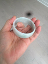 Load image into Gallery viewer, 52.3mm certified 100% natural Type A sunny green/white/purple jadeite jade bangle BK8-2423