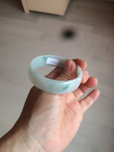 Load image into Gallery viewer, 52.2mm certified 100% natural Type A sunny green/white/purple jadeite jade bangle BK7-2419