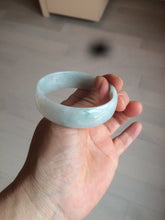 Load image into Gallery viewer, 52.2mm certified 100% natural Type A sunny green/white/purple jadeite jade bangle BK7-2419