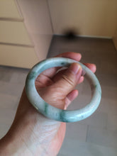 Load image into Gallery viewer, 60.4mm Certified 100% natural Type A sunny green/brown jadeite jade bangle BH40-4376