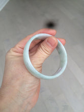 Load image into Gallery viewer, 52.2mm certified 100% natural Type A sunny green/white/purple jadeite jade bangle BK7-2419