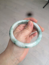 Load image into Gallery viewer, 60.4mm Certified 100% natural Type A sunny green/brown jadeite jade bangle BH40-4376