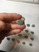 Load image into Gallery viewer, 100% Natural type A clear/light green jadeite jade 3D tropical fish Pendant group BF152