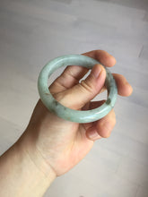 Load image into Gallery viewer, 52.3mm certified 100% natural Type A icy watery dark green jadeite jade bangle AH103-4490
