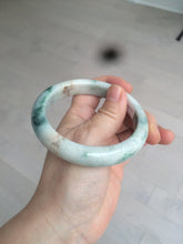 Load image into Gallery viewer, 59.3mm Certified 100% natural Type A sunny green/brown jadeite jade bangle BH38-4359