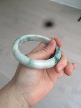 Load image into Gallery viewer, 59.3mm Certified 100% natural Type A sunny green/brown jadeite jade bangle BH38-4359