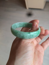 Load image into Gallery viewer, 52.5mm certified 100% natural Type A sunny green jadeite jade bangle BK5-3359