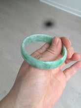 Load image into Gallery viewer, 52.5mm certified 100% natural Type A sunny green jadeite jade bangle BK5-3359