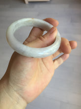 Load image into Gallery viewer, 56mm certified 100% natural type A icy watery white red purple jadeite jade bangle AH98-0544
