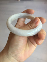 Load image into Gallery viewer, 56mm certified 100% natural type A icy watery white red purple jadeite jade bangle AH98-0544