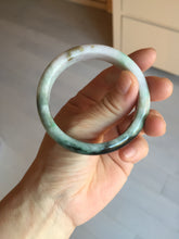 Load image into Gallery viewer, 53.2mm certificated Type A 100% Natural sunny green/brown/purple/black(FU LU SHOU, 福禄寿) Jadeite Jade bangle BG237-3302