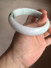 Load image into Gallery viewer, 60mm certified Type A 100% Natural sunny green yellow brown white Jadeite Jade bangle D137-1732