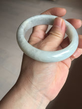 Load image into Gallery viewer, 56.5mm 100% natural type A white/light green jadeite jade bangle BN103-9764
