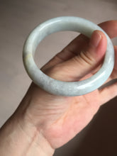 Load image into Gallery viewer, 56.5mm 100% natural type A white/light green jadeite jade bangle BN103-9764