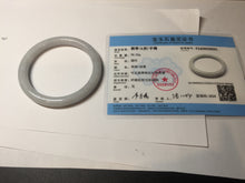 Load image into Gallery viewer, 57.8mm certified 100% natural type A green/purple/brown round cut jadeite jade bangle AJ74-8591