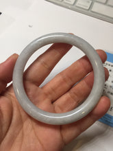 Load image into Gallery viewer, 57.8mm certified 100% natural type A green/purple/brown round cut jadeite jade bangle AJ74-8591