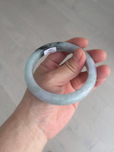 Load image into Gallery viewer, 59mm Certified Type A 100% Natural green gray purple Jadeite Jade bangle AH95-4489