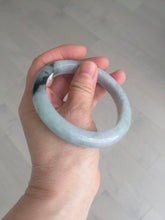 Load image into Gallery viewer, 59mm Certified Type A 100% Natural green gray purple Jadeite Jade bangle AH95-4489