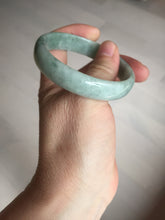 Load image into Gallery viewer, 53.7mm certified Type A 100% Natural green thin Jadeite Jade bangle D135-2831