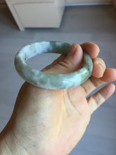 Load image into Gallery viewer, 50mm certified 100% natural Type A light watermelon rind green/yellow/purple jadeite jade bangle BN33-4499