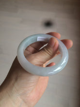 Load image into Gallery viewer, 52mm Certified Type A 100% Natural light green/purple Jadeite Jade bangle Q127-0309