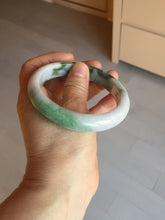Load image into Gallery viewer, 60.2mm certificated Type A 100% Natural dark green/sunny green/white/purple Jadeite Jade bangle AA102-3268