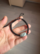 Load image into Gallery viewer, 100% Natural green/dark green/yellow/white jadeite jade Olives shape dzi bead(heaven's bead 天珠) Pendant bracelet group BF156