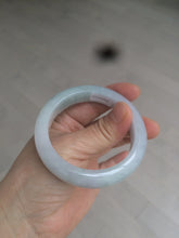 Load image into Gallery viewer, 52mm Certified Type A 100% Natural light green/purple Jadeite Jade bangle Q127-0309