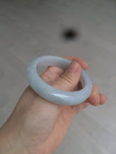 Load image into Gallery viewer, 52mm Certified Type A 100% Natural light green/purple Jadeite Jade bangle Q127-0309