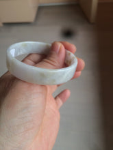 Load image into Gallery viewer, 48.8mm Certified Type A 100% Natural light purple/yellow/white square Jadeite Jade bangle Y151-8064