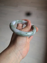 Load image into Gallery viewer, 58.8mm Certified Type A 100% Natural green/purple/brown Jadeite Jade bangle C86-5287