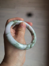 Load image into Gallery viewer, 58.8mm Certified Type A 100% Natural green/purple/brown Jadeite Jade bangle C86-5287