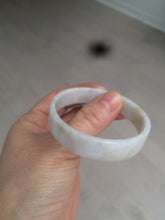 Load image into Gallery viewer, 48.8mm Certified Type A 100% Natural light purple/yellow/white square Jadeite Jade bangle Y151-8064