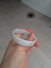 Load image into Gallery viewer, 48.8mm Certified Type A 100% Natural light purple/yellow/white square Jadeite Jade bangle Y151-8064