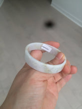 Load image into Gallery viewer, 48.8mm Certified Type A 100% Natural light purple/yellow/white square Jadeite Jade bangle Y151-8064
