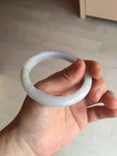 Load image into Gallery viewer, 54.7mm certified type A100% Natural green purple Jadeite Jade bangle BM35-0251