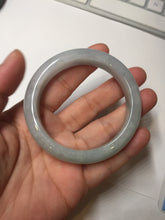 Load image into Gallery viewer, 53.4mm Certified Type A 100% Natural icy watery light green purple jadeite Jade bangle BK121-3399