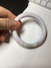 Load image into Gallery viewer, 60mm Certified Type A 100% Natural icy watery green/purple/red Jadeite Jade bangle BM87-4496