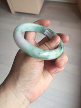 Load image into Gallery viewer, 57mm certified 100% natural type A sunny green/purple/brown jadeite jade bangle BN99-7710