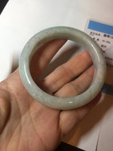 Load image into Gallery viewer, Shopify only 55.5mm Certified 100% natural Type A sunny green purple jadeite jade bangle BM89-9781