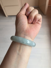 Load image into Gallery viewer, 51.4mm Certified Type A 100% Natural icy watery light green jadeite Jade bangle BK123-3400