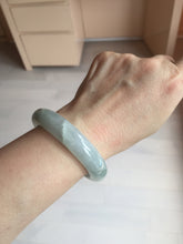 Load image into Gallery viewer, 51.4mm Certified Type A 100% Natural icy watery light green jadeite Jade bangle BK123-3400